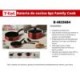 BATERIA DECOCINA  6 PZ FAMILY COOK T-FAL B-482S684