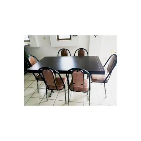 COMEDOR DIAMANTE 6 SILLAS