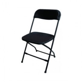 SILLA PLEGABLE STANTON NEGRA